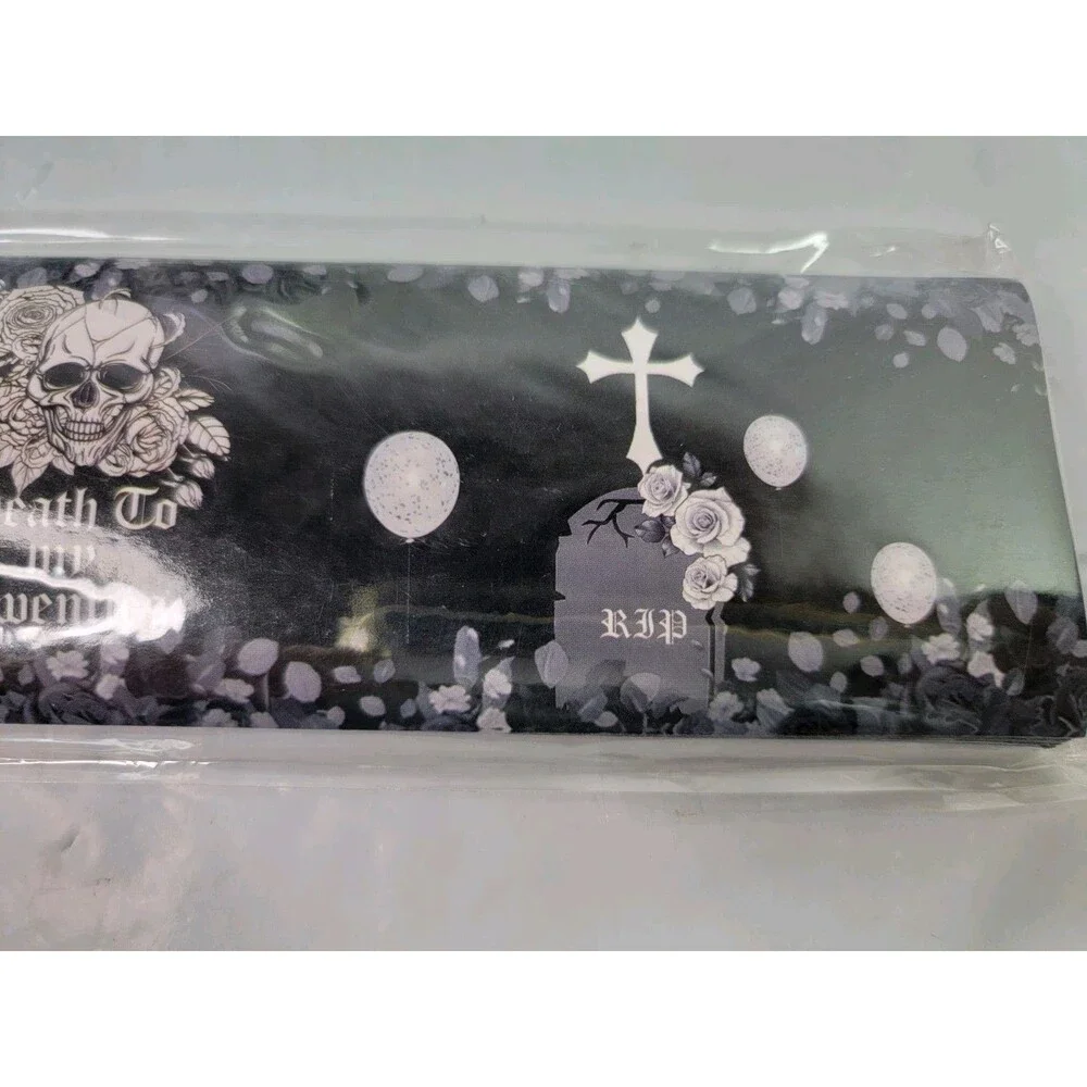 Goth Party Bundle RIP Twenties Cups Napkins Tumbler Wraps Death To My 20s